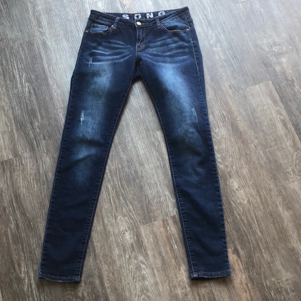Women’s S.O.N.G. Dark Wash Skinny Jeans Sz 5